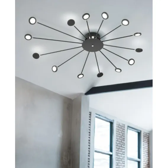 Lubinis šviestuvas 15x SMD LED 2,6W PEACOCK