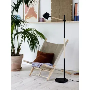 Floor lamp Black THEO
