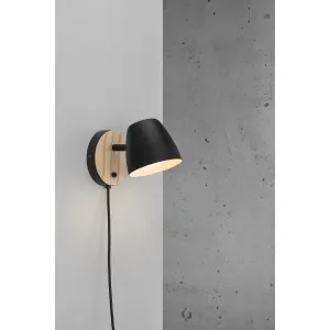 Wall light Black THEO