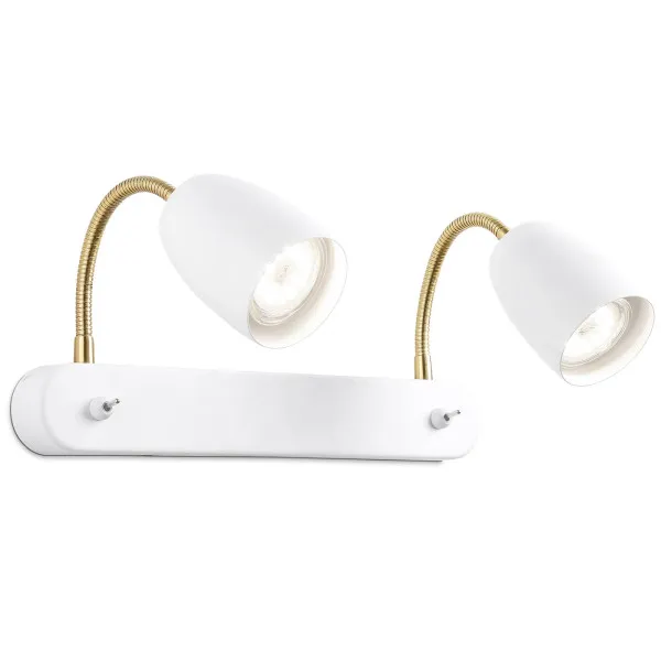 Sieninis šviestuvas 2x10W GU10 COLIN