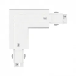 Connector L-part Exterior White