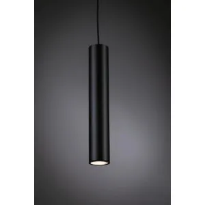 Rippvalgusti LED 10W GU10 matt must CATALEJO