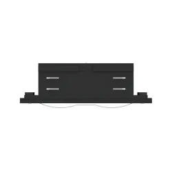 Apgaismes sliedes savienotājs Melns