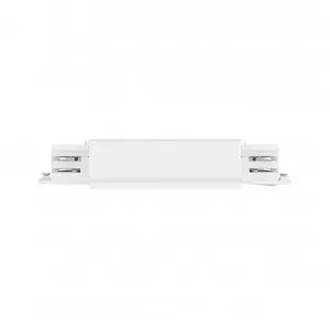 Lighting track central power adapter white