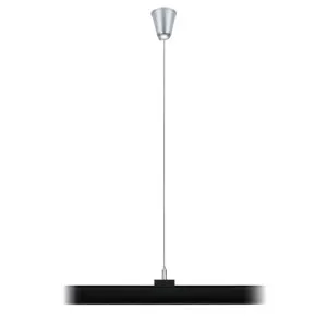 Lighting track hanger 3m Black