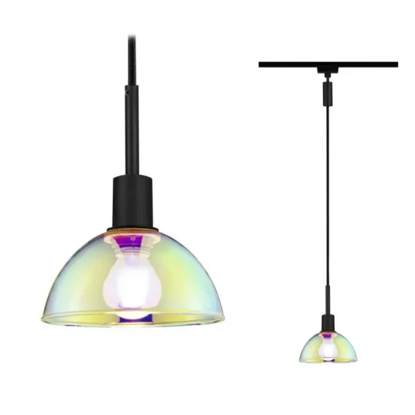 Siinivalgusti rippuv E14 max. 20W 230V must matt/Dichroic SARRASANI