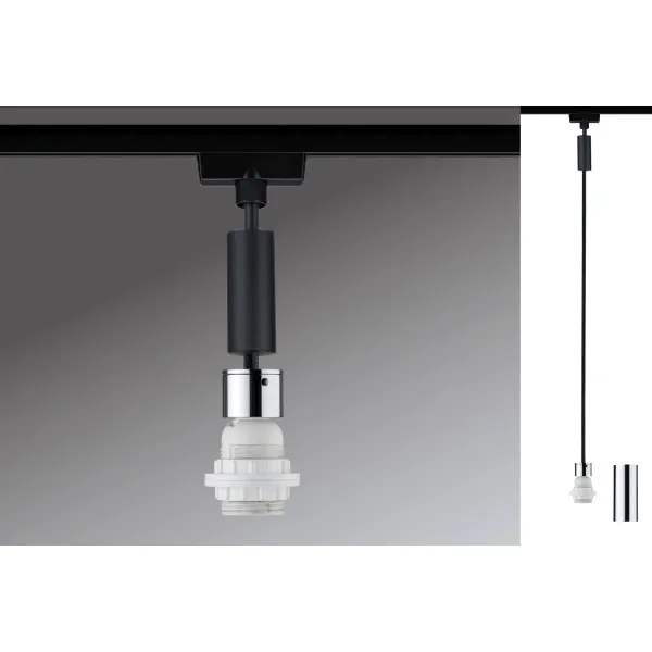 Siinivalgusti rippuv must E27 max. 20W EASY BASIC