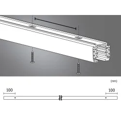 ProRail3 Rail 1 m 230 V Hopea