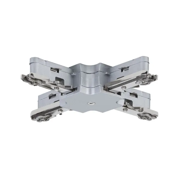 Gaismekļu sliedes X savienojums matēts hroms