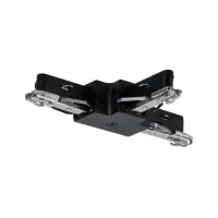 Tvirtas bėgio T-sujungimas, matinė juoda