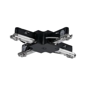 Rail X jungtis, matinė juoda