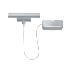 Šviestuvo bėgelio maitinimo adapteris 230V matinio chromo