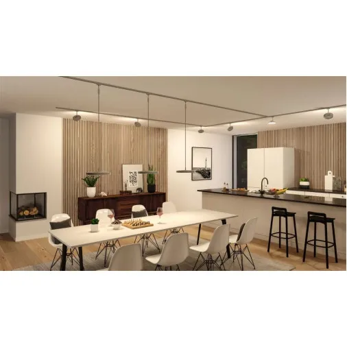 Ripplamp 3-Step-Dim matt kroom HILDOR