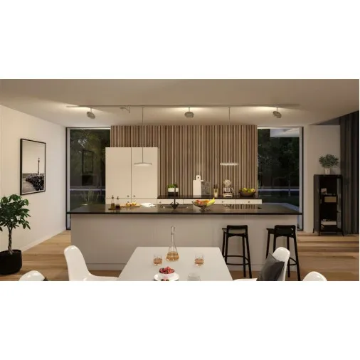 Ripplamp 3-Step-Dim matt kroom HILDOR