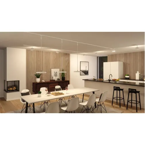 Iekarināma lampa 3-Step-Dim balta HILDOR