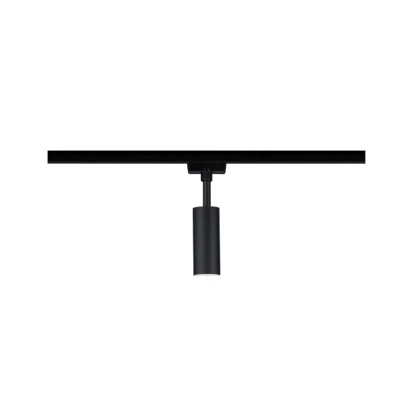 Track light LED 5W spot matt black TUBO