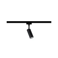 Track light LED 5W spot matt black TUBO