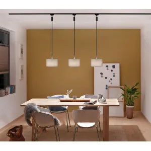 Sliedes gaismeklis iekarināms melns 20W E14 230V DECO SYSTEM