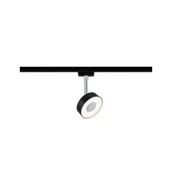 Track light matt black CIRCLE