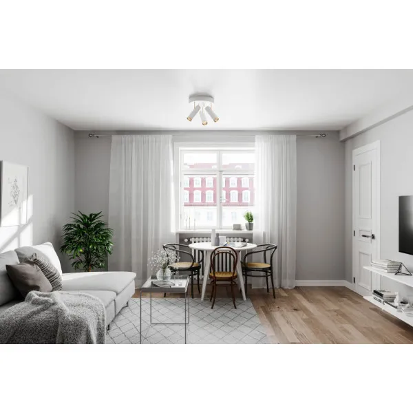 Ceiling light 3 x GU10 PULS