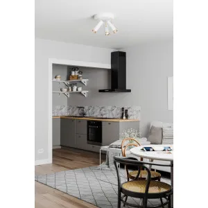 Ceiling light 3 x GU10 PULS