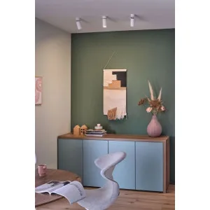 Kohtvalgusti 3-Step-Dim valge TURNAL