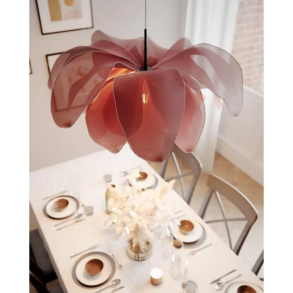 Pakabinamas šviestuvas Lou Lou raudonas