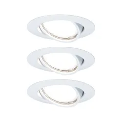 LED luminaire Coin Base 5W 3-piece set 3-step dim