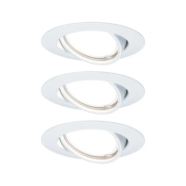 Süvistatav valgusti Coin Base 5W 3 tk. komplekt 3-step dim