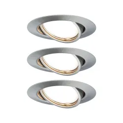 LED luminaire Coin Base 5W 3-piece set 3-step dim