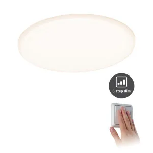 Įleidžiamas LED skydelis IP44 3 pakopų šviesos reguliavimas 17W VELUNA VARIFIT