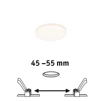 Süvistatav LED paneel IP44 8,5W VELUNA VARIFIT