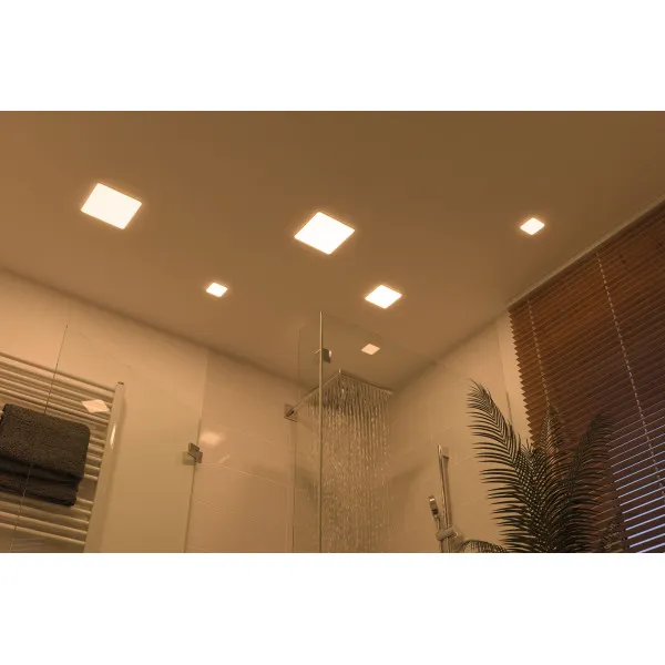 Iedziļināms LED panelis IP44 VELUNA VARIFIT