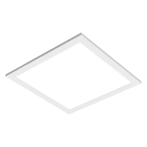 Įleidžiamas LED šviestuvas QUADRA MINI 21W IP41 4000K 1480 lm su standartine baterija 3 val. balta