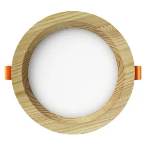 Süvistatav LED valgusti RONDO WOODLINE 148 6W IP20 4000K 631lm Mänd