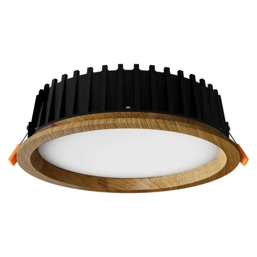 Süvistatav LED valgusti RONDO WOODLINE 206 12W IP20 4000K 1360lm Tamm