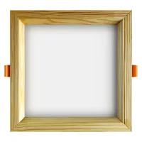 Recessed LED light SQUARE WOODLINE 170x170 12W IP20 4000K 1281lm Pine