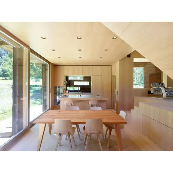 Įleistinis LED šviestuvas SQUARE WOODLINE 90x90 3W IP20 3000K 187 lm Ąžuolas