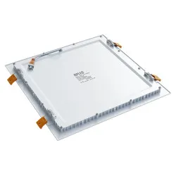 Įleidžiamas šviestuvas SQUARE 24W IP40 3000K 2300 lm standartinė balta