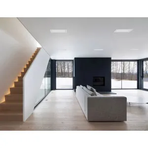 Įleidžiamas šviestuvas SQUARE 24W IP40 4000K 2300 lm standartinė balta