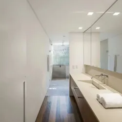 Įleidžiamas kvadratinis šviestuvas 6W IP40 3000K 550lm standartinė balta