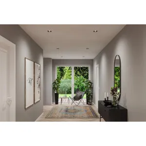 Recessed luminaire 3-Step-Dim Cole black IP44 SQUARE