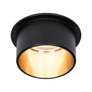 Süvistatav valgusti LED Matt must#Kuldne IP44 GIL