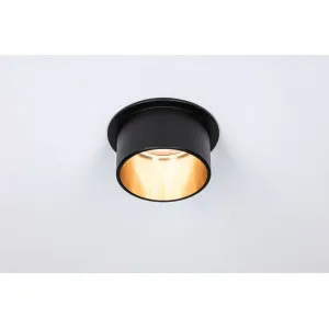 Süvistatav valgusti LED Matt must#Kuldne IP44 GIL