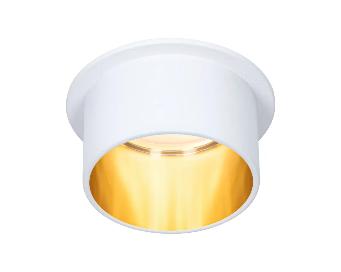 Süvistatav valgusti LED Matt valge#Kuldne IP44 GIL