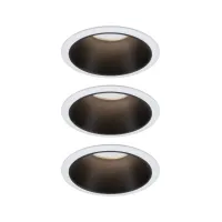Süvistatav valgusti must reflektor LED 3x6.5W 3-step dim COLE