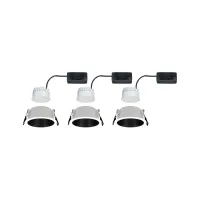 Süvistatav valgusti must reflektor LED 3x6.5W 3-step dim COLE