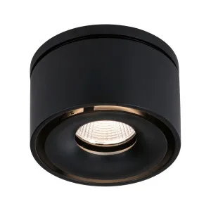 Įleidžiamas šviestuvas matinė juoda SPIRCLE