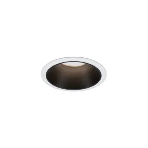 Recessed luminaire matt black reflector LED 6.5W 3-step dimmable COLE