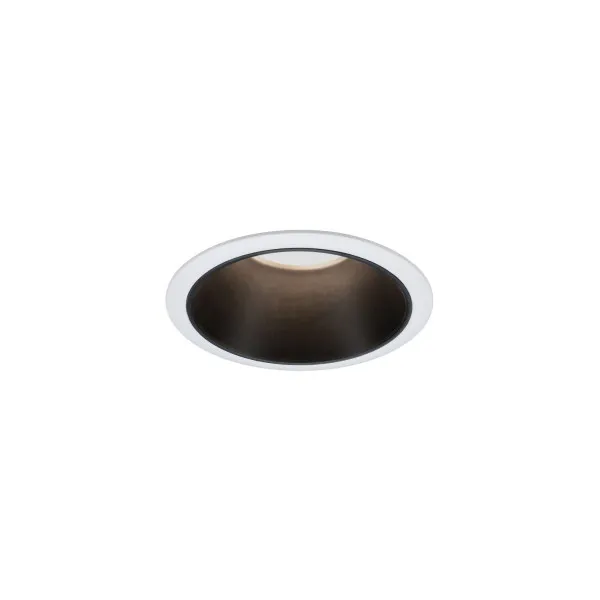 Recessed luminaire matt black reflector LED 6.5W 3-step dimmable COLE